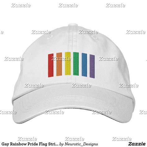 Pride Embroidered Logo Baseball Cap 